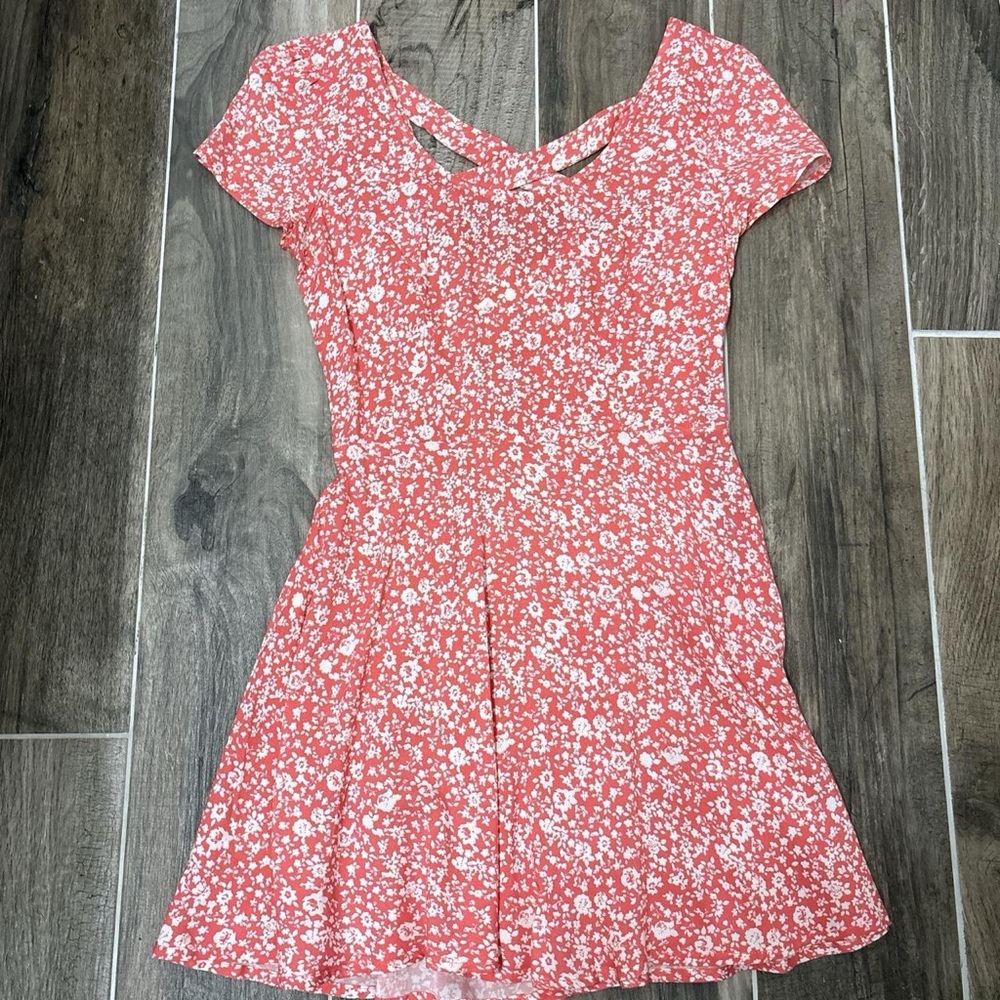 PacSun Pink floral mini dress
